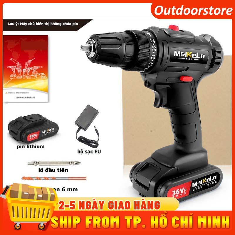 CODMáy khoan điện 36V Máy khoan tác động Tuốc nơ vít không dây Dụng cụ điện