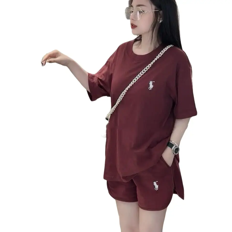 Sét Bộ Đùi Quần Áo Nữ From Rộng Free Size Chất Cotton hình Thêu 3158 Top Women Jacket