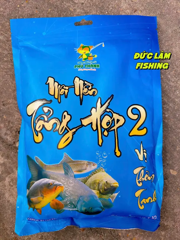 Mồi Nền Tổng Hợp Phú Thành 500g Số 1 + 2 Vị Tán Thơm, Vị Thơm Tán Cho Mồi Câu Cá - Bắt Cá, Đi Câu 4
