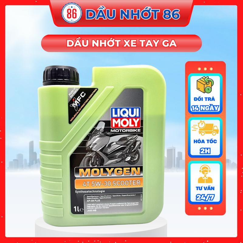 Nhớt Xe Tay Ga Liqui Moly MolyGen 5W30, 10W40 Scooter Dầu Dầu Nhớt