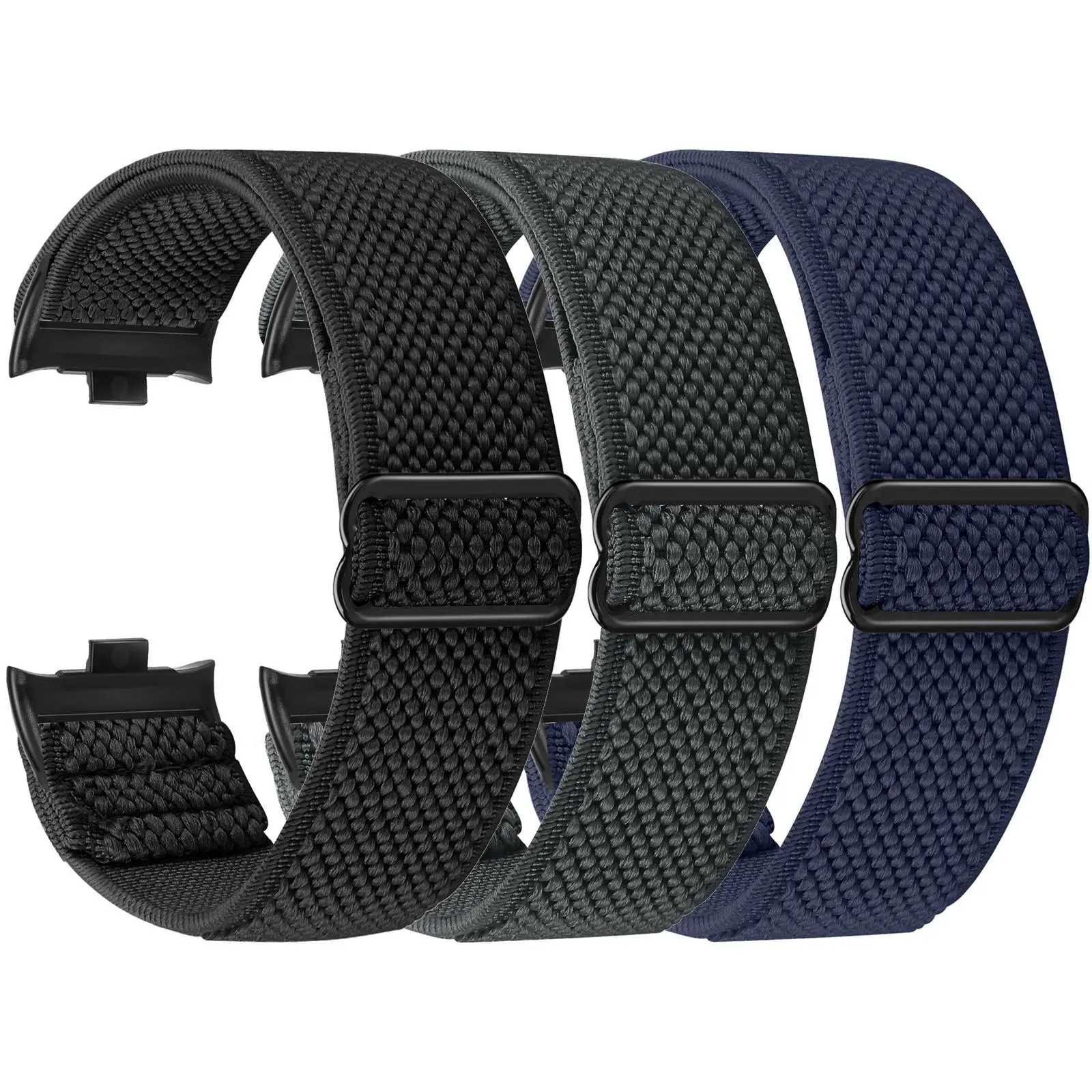 Elastic Watch Band (3 Counts), Durable Nylon Watch Band for Redmi Watch 4 / Xiaomi Mi Smart Band 8 Pro, Smart Watch Accessories for Men & Women