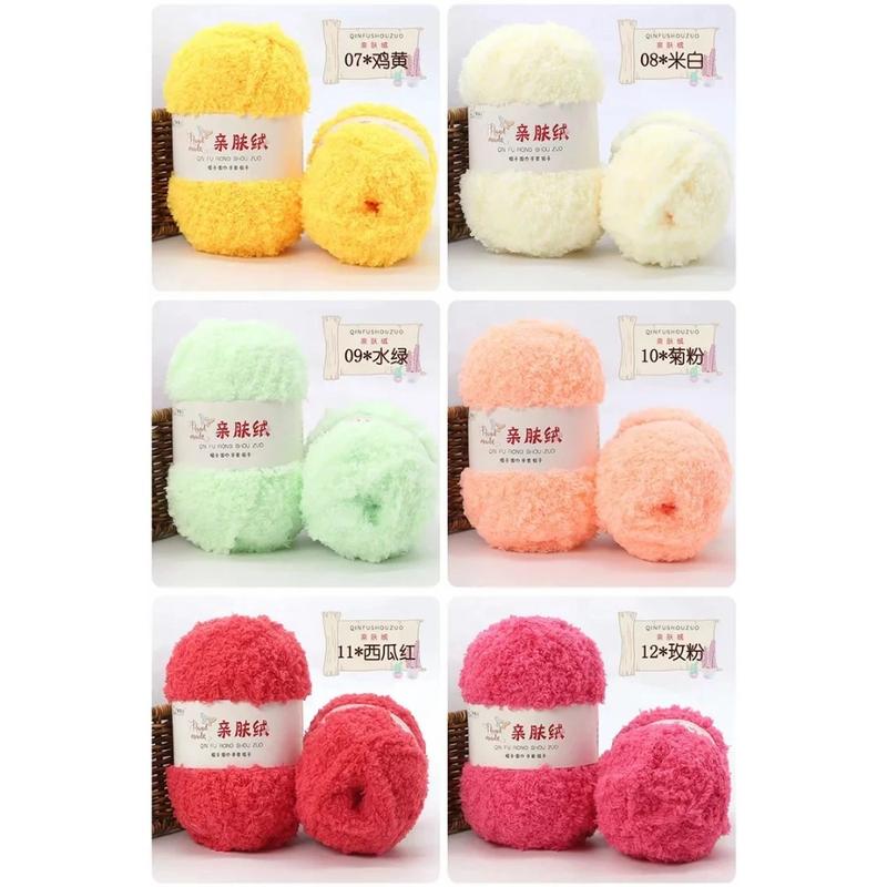 Product Introduction of Wool knitted scarf hat yarn crocheted handmade toys 8