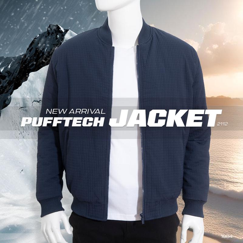  Áo Khoác Gió Menswear Jacket Nam URBAN Cổ Bomber Vải Dệt Hiệu Ứng Nổi Chần Bông Dày Dặn Mềm Mịn Ấm Áp Giữ Nhiệt Tốt NO. 2112 ao khoac đẹp aonam  dep bomber áo  lông  cừu 