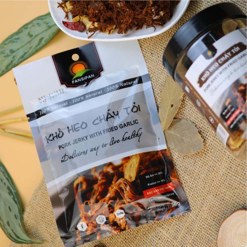 Heo cháy tỏi túi - Ông chú đồ ăn vặt - Đồ ăn vặt snack Food Thức Ăn