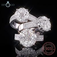 Gambar HIWANGO Cincin Wanita Perak 925 Zircon AAAAA - Platinum, Nomor 6 dari HIWANGO Kab. Gresik 4 Tokopedia
