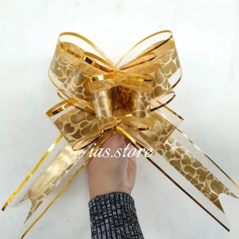 PREMIUM Pita Tarik Jumbo Lebar 5cm MOTIF | Pita Serut