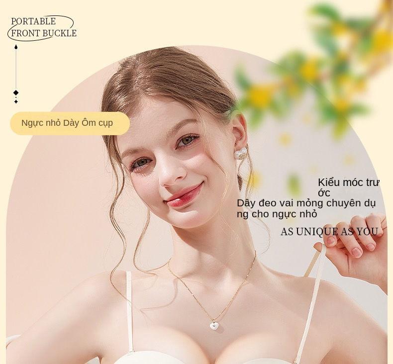 Product Introduction of Áo Ngực Nữ, Dây Đeo Spaghetti Đẩy Lên, Thích Hợp Cho Ngực Nhỏ Dày 4Cm, Thích Hợp Cho Ngực Phẳng, Không Có Cốc Rỗng, Cài Cửa Trước 2