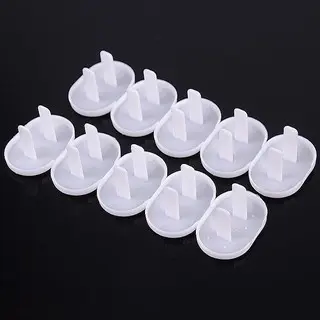Nút Bịt Ổ Điện Chống Cháy, Chống Giật An Toàn Cho Bé- Che Ổ Điện 2 Chân( BỊT Ổ ĐIỆN) 5
