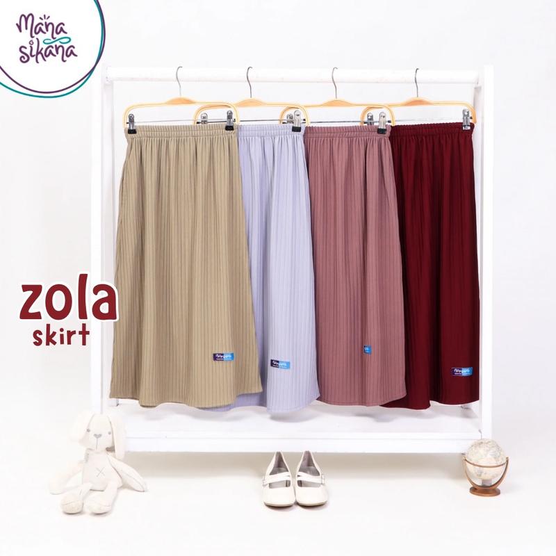 MANASIKANA Zola Skirt Rok Anak Perempuan Premium Knitt 3-13 tahun Fashion 1