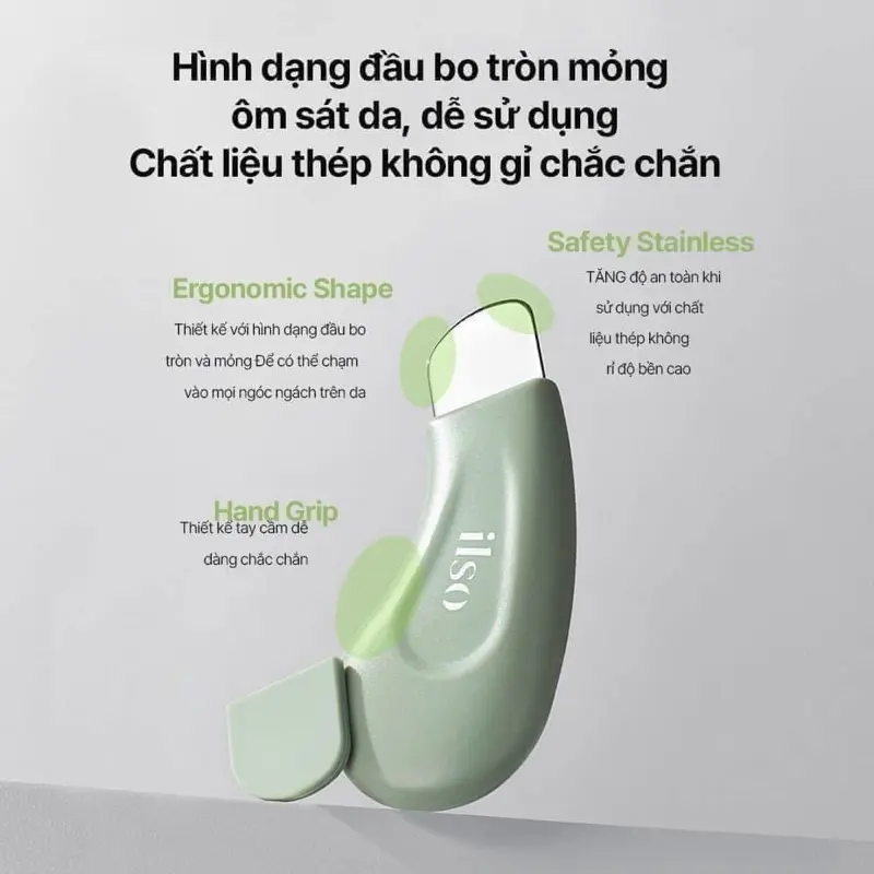 Thanh đẩy mụn Ilso chính hãng , thanh gạt mụn Ilso