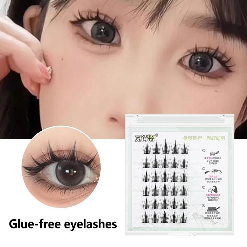 Product Introduction of 【No Need Glue!】glue-free Eyelashes Extension Self-Adhesive Reusable Softer Lashes False Eyelashes Makeup 19