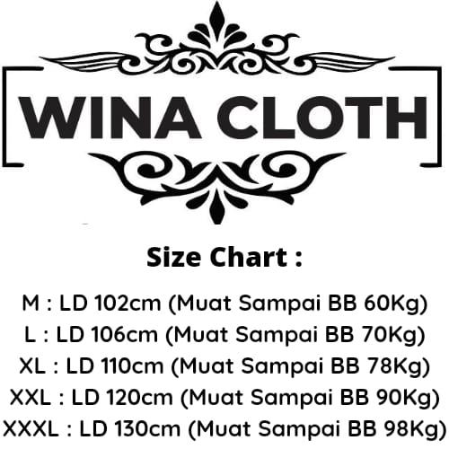 Product Introduction of WINA CLOTH - Gamis Batik Twill Rayon JUMBO Terbaru Terlaris Kasual Pesta Mewah Elegan Queen Milo L XL XXL XXXL 0