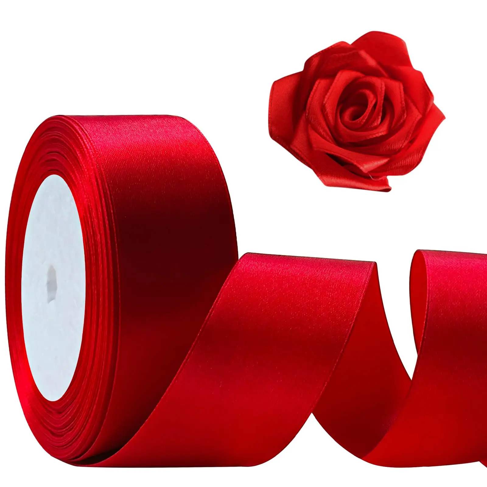 Solid Color Decorative Ribbon, Simple Casual Multi-purpose Decorative Ribbon, Fabric Ribbon for Bouquets, Gift Wrapping, Wedding, Birthday, Gift Packaging Supplies, Party Supplies