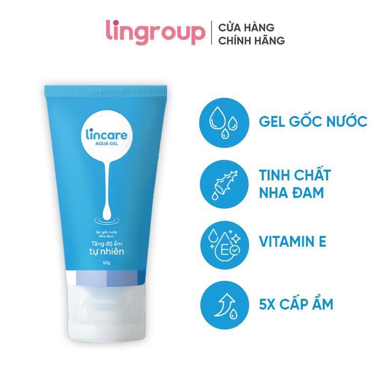 Gel đa năng gốc nước hỗ trợ dùng cốc nguyệt san Lincare Aqua Gel 50ml