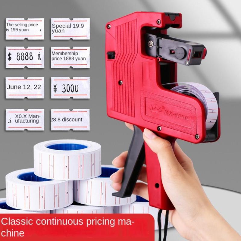Reusable MX-5500 Handheld Price Tag 8 Digits EOS Coding Machine ...