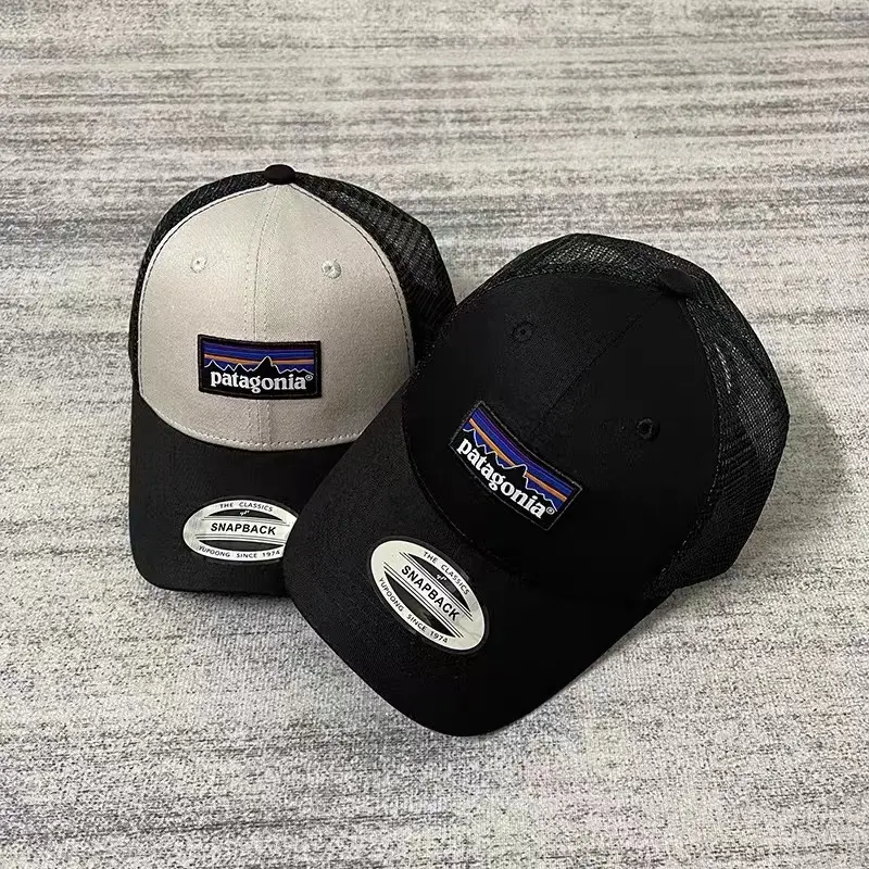 Patagonia Mesh Cap Summer Men And Women New hard top truck Baseball Outdoor Leisure Sunshade