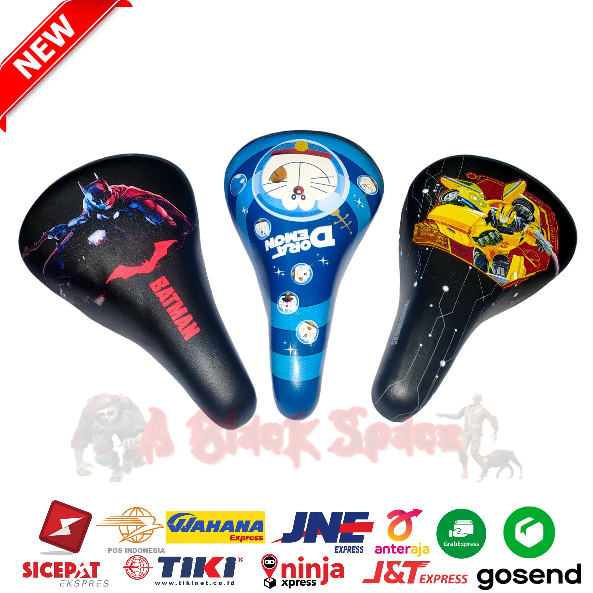 Sadel Jok Sepeda Anak 12 16 Jok Sepeda Karakter Motif Anak