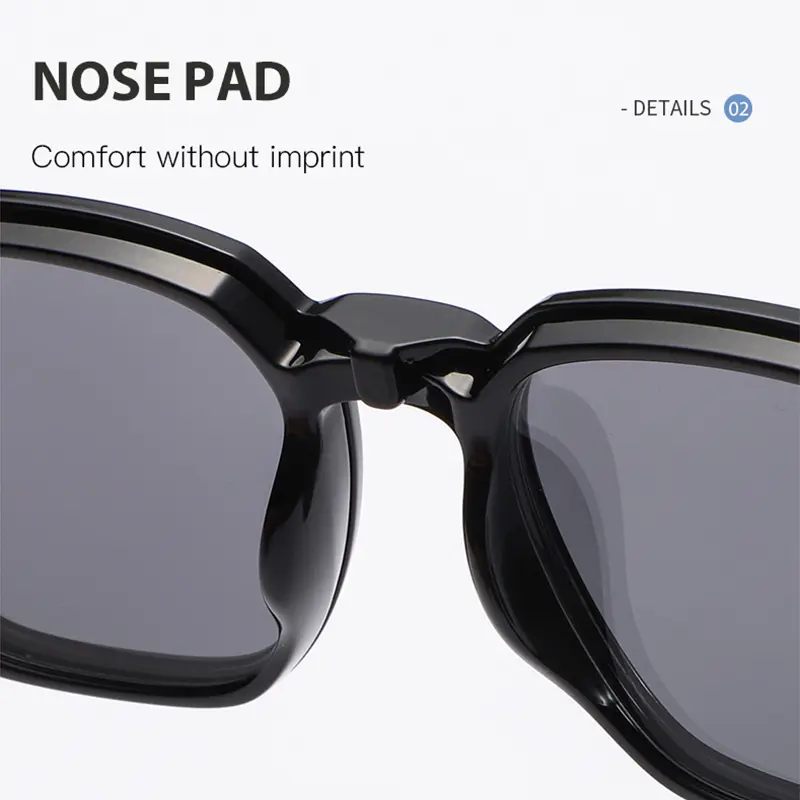 Magnetic Clip On Eyeglasses Frame Women Men 2 in 1 Anti Blue Light Blocking Polarized Business Style Metal Anti Sunlight UV400 Protection Optical Glasses Eyewear Sunglasses kacamata hitam 7