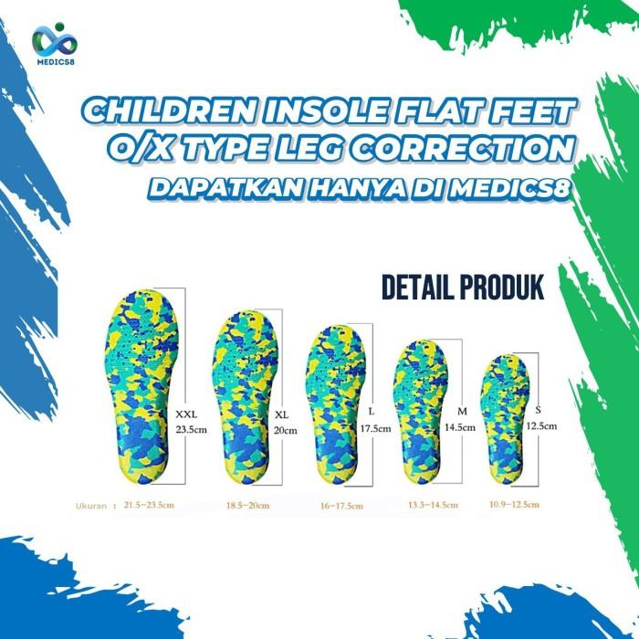 Product Introduction of Medics8 - Children Insole Flat Feet insole Anak 0