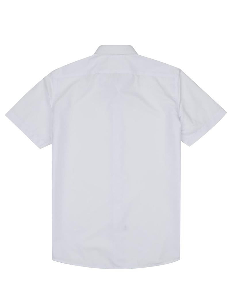 Product Introduction of Men's Solid Color Button Front Shirt, Casual Comfortable Short Sleeve Collared Top for Summer, Fashion Men's Clothes for Outdoor Activities 20