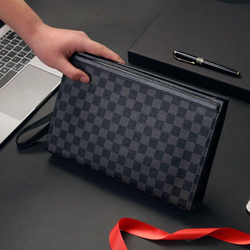 Product Introduction of [2102 People Collection] Men's Clutch Bag, New Large Capacity Handbag for Young Men, Outdoor Men's Underarm Bag, Handheld Clutch Bag, Hand Grab Bag 7