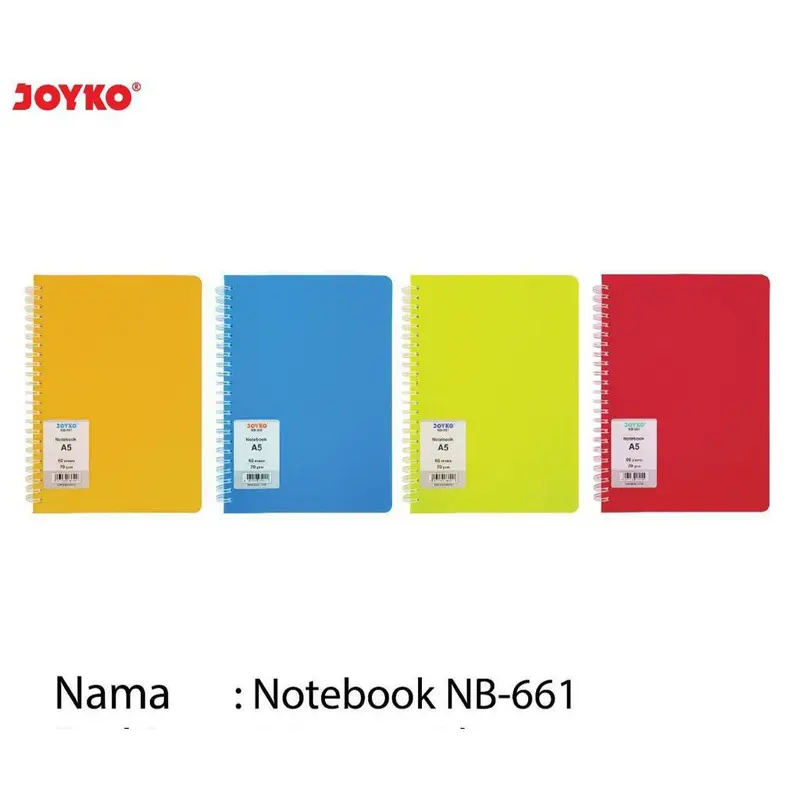 Ruled Notebook Diary Agenda Buku Catatan Bergaris Joyko Nb-661 60 Lembar 1