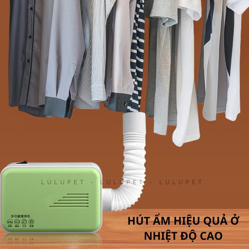Product Introduction of [TẶNG BÀN CHẢI + KHĂN TẮM] Combo Hộp Máy sấy lông chó mèo đa năng tiết kiệm, lồng sấy lông mèo, công suất 600W, sấy khô lông thú cưng nhanh chóng, sấy quần áo, sấy giày khi ẩm. TiCipet 12