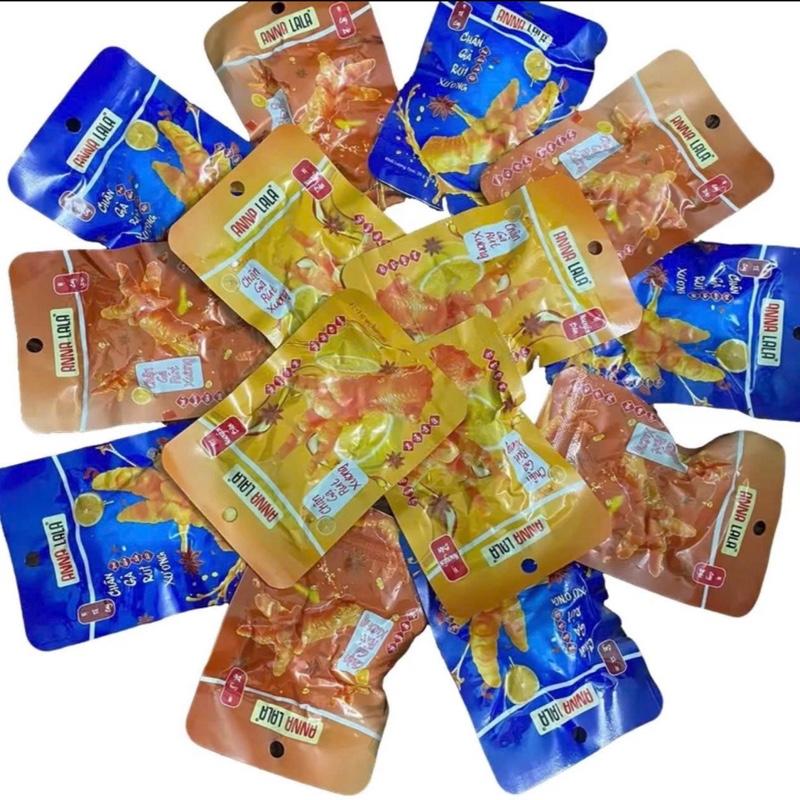  Combo 20 gói chân gà rút xương annalala 29g đậm vị thơm cay đủ 3 vị  cay ,cay dịu,không cay  