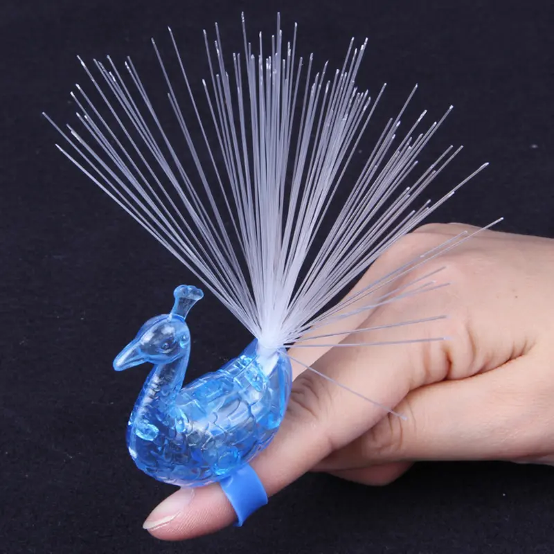 Đèn Ngón Tay Con Công Dạ Quang, Đồ Chơi Phổ Biến Cho Trẻ Em, Có Tại Các Gian Hàng Đường Phố, Đồ Chơi Dạ Quang, Thích Hợp Cho Các Chợ Đêm 8