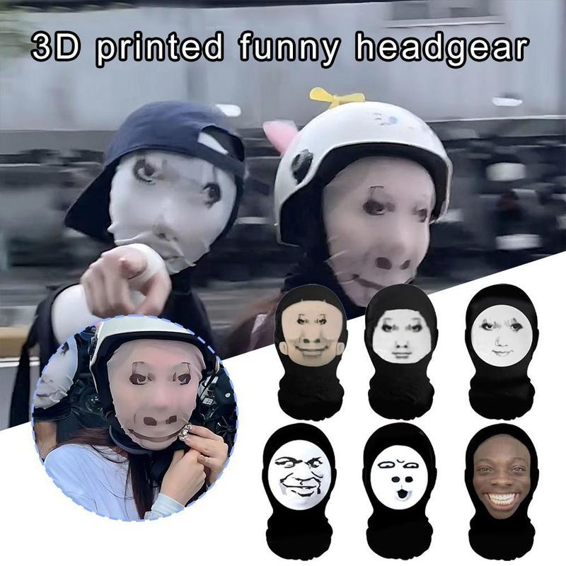 Product Introduction of Mặt Nạ Balaclava 3D Vui Nhộn Thiết Kế Liền Mạch Mặt Nạ Hóa Trang Rồng In Hình Đầu Mũ Đội Đầu Tất Cả E2I2 31
