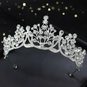 Mahkota Elodie - Bridal Crown - Mahkota Pengantin Bridesmaid Elegan Gold Wanita