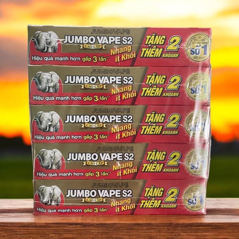   Combo 5 hộp Nhang muỗi Jumpo cao cấp ít khói s2 tiết kiệm hơn