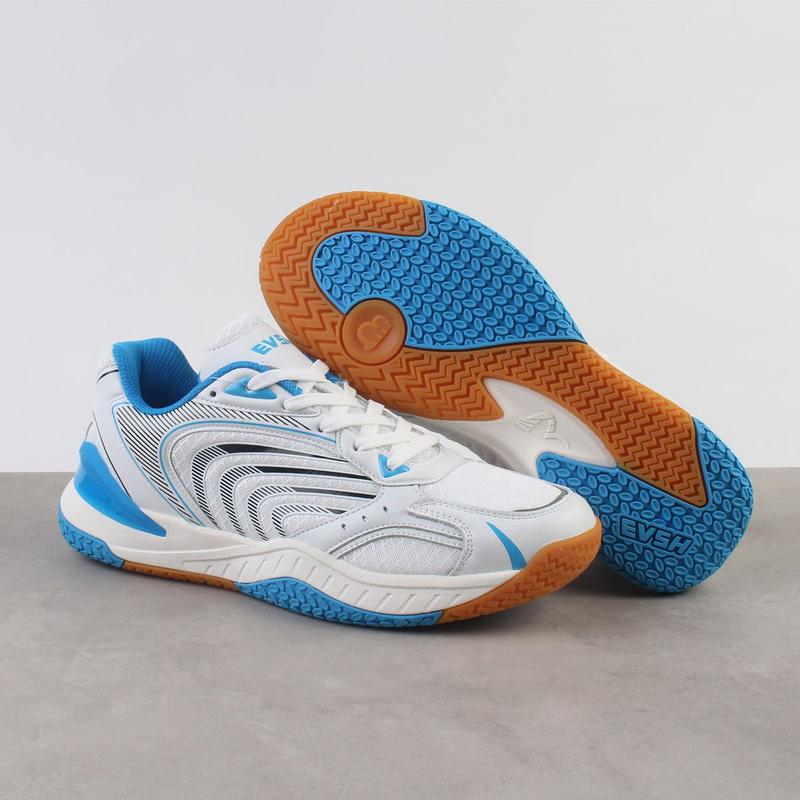 Product Introduction of Professional Tennis Shoes Unisex Badminton Shoes Breathable Anti-Skid Shock Absorption Table Tennis Ball Shoes Color Matching Sports Training Shoes 5