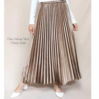 ROK PLISKET VELVET BLUDRU / ROK PLISKET BLUDRU PREMIUM PANJANG 0