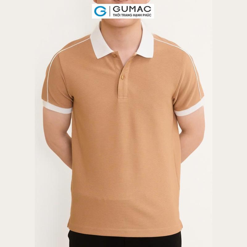 Product Introduction of GUMAC - Áo Polo phối sọc viền LPLNE0829 Nam Thun Menswear Shirt Có Cổ Tay Ngắn 9