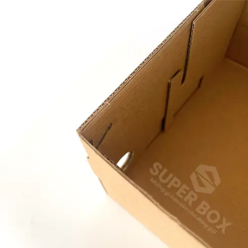 31x19x11 Combo 10  hộp carton đựng giày Super Box hộp đóng nắp cứng cáp bảo vệ giày 3