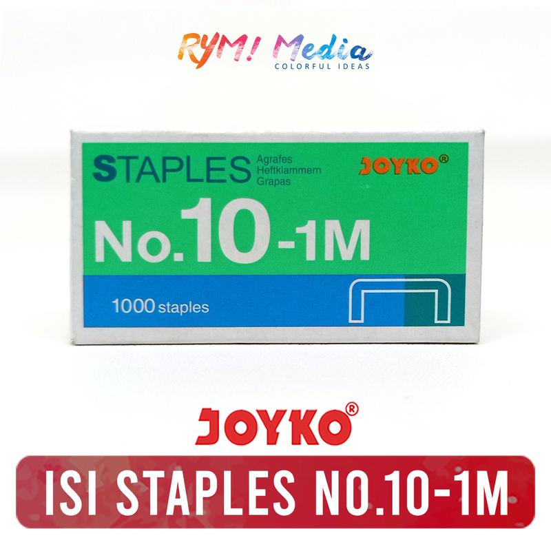 JOYKO Isi Staples Kecil No 10 - Refill Steples Stapler 1 box isi 1000 0