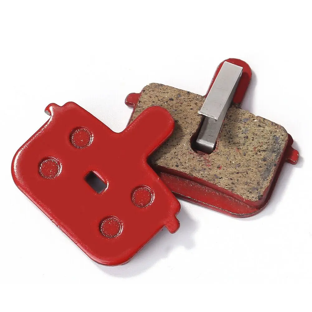 1 Pair MTB Mountain Bike Brake Pads Bicycle Semi-Metallic Brake Pad Parts MTB Road Bicycle Disc Brake Pads for SHIMANO M375 M445 M446 Resin Semi-Metallic Cycling Brake Pad Parts