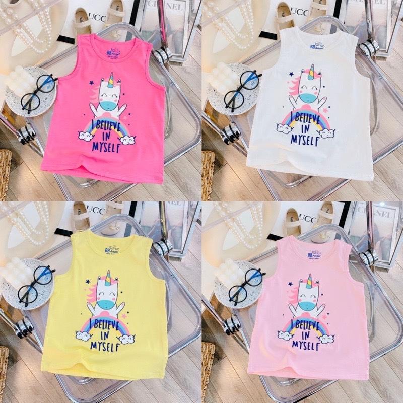 [HOT] COMBO 3 VÀ 5 ÁO THUN BA LỖ IN HÌNH NGỰA PONY PHONG CÁCH HÀN QUỐC ĐÁNG YÊU_3 MÀU KHÁC NHAU_CHO BÉ 7-18KG_XƯỞNG MAY QUANG VINH phao khoác lông
