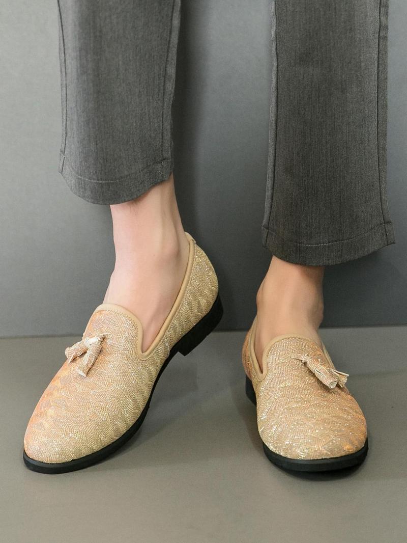 Product Introduction of Men's Slip-on Loafers, Lightweight Comfortable Loafers for Party, Daily Clothing Decor for Men, Footwear 2