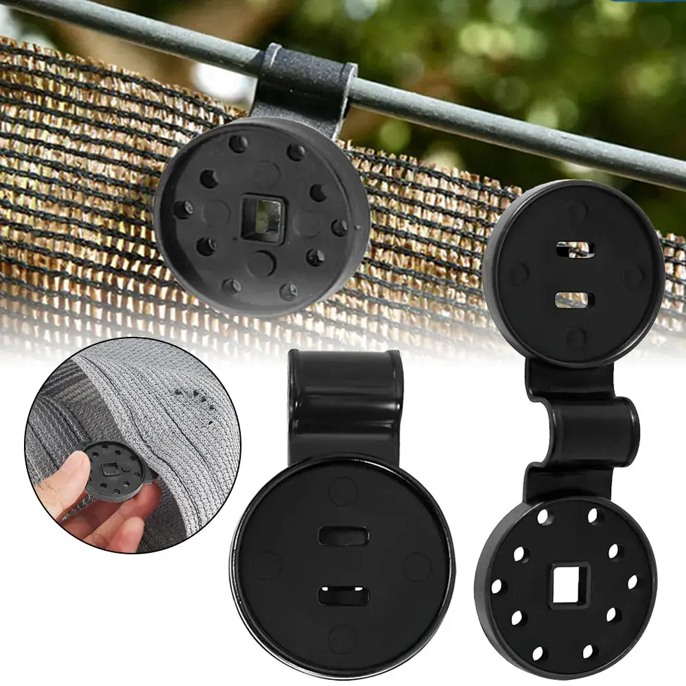 Tarpaulin Jepit Tenda Terpal Heavy-Duty Round Lock Square Hole 20 PCS