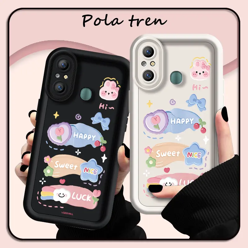 Casing hp itelA58/A49/A58PRO Tahan jatuh Sangat tipis kerak Baru wanita case