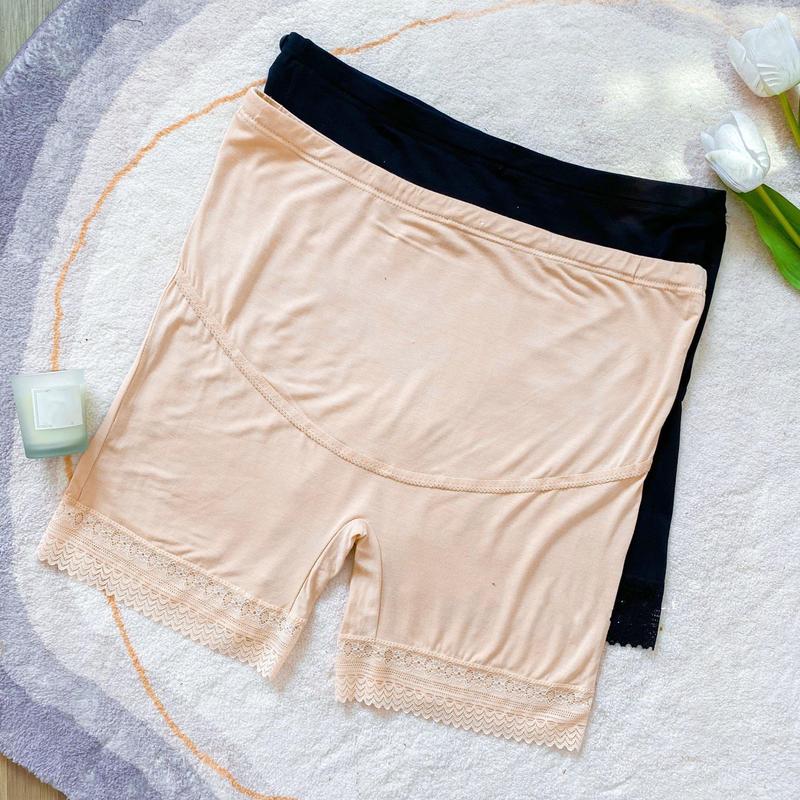 Quần mặc váy bầu CHÂN REN ĐỆM BỤNG