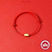 Gambar AGIAO Tahun Tikus Dua Warna Dengan Tali Merah Beras Gelang Biji-bijian Beras Kecil, Tali Tangan Yang Indah Dan Sederhana Untuk Pria Dan Wanita - merah, Dapat disesuaikan dari A.GIAO.ID Kab. Gresik 1 Tokopedia