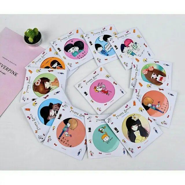 Gương Xinh Mini Phong Cách Hàn