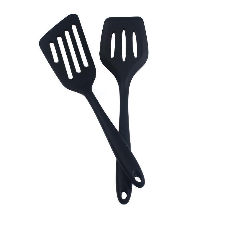 Product Introduction of Silicone Spatula Set, 2 Counts/set Non-stick Spatula, Kitchen Cooking Utensils for Frying Fish, Steak, Egg, Pancake, Kitchen Accessories 2
