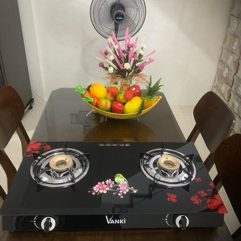 Bếp gas đôi vanki kính cường lực cao việt nhật 3