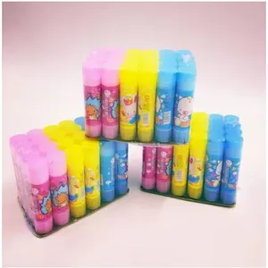 [24 Pcs] Glue Stick Mini - model FANCY - 10 gram - MERK RANDOM