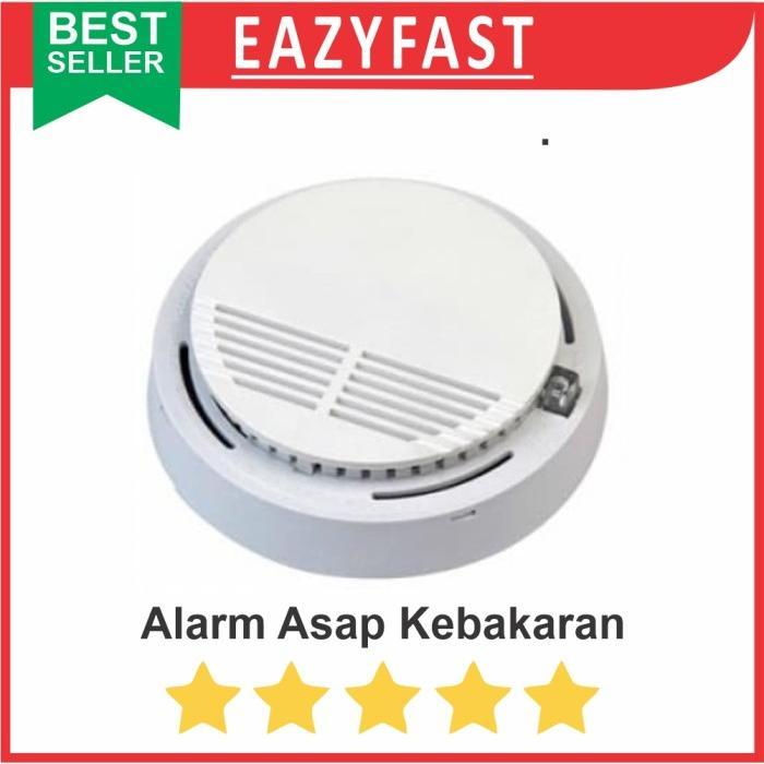 Jual Alarm Detector Deteksi Api Asap Kebakaran Fire Smoke Sensor ...