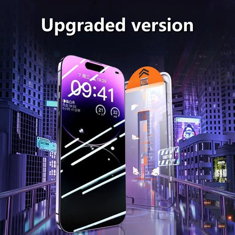 [Auto Dustproof]Full Screen Protector With One-click Install Box For Xiaomi 9 9Pro 10 11 12 13 14 11T 11T 12T 13T  Tempered Glass For Xiaomi 11Tpro 12Tpro  HD Privacy Dust-Proof